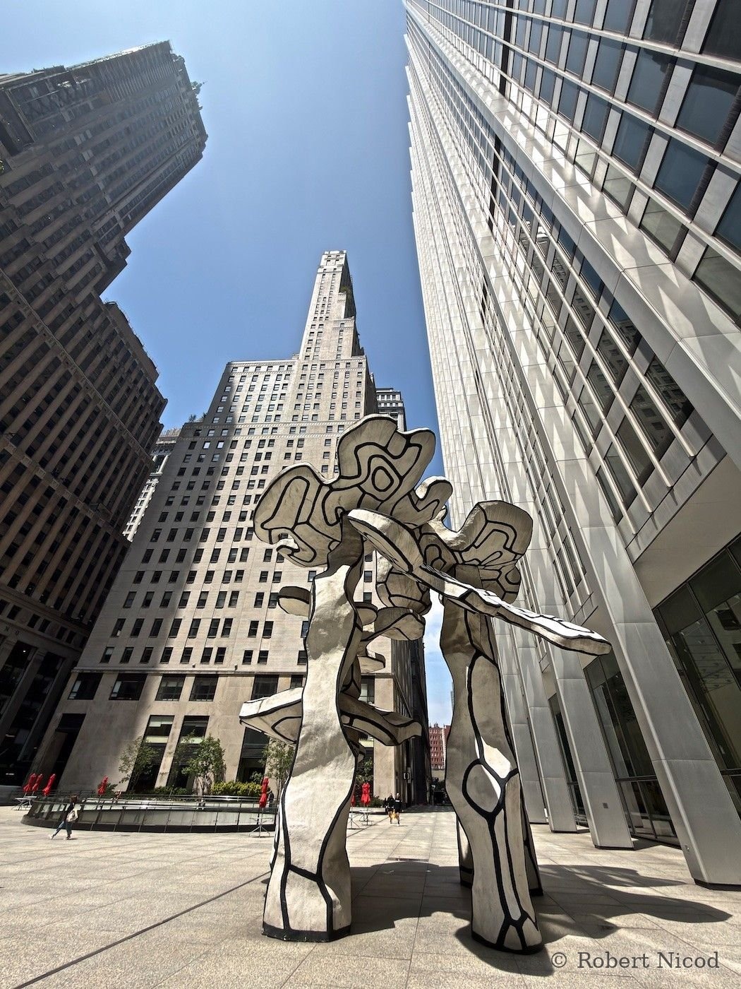 New York — Jean Dubuffet-1972, Chase Manhattan Plaza, New York