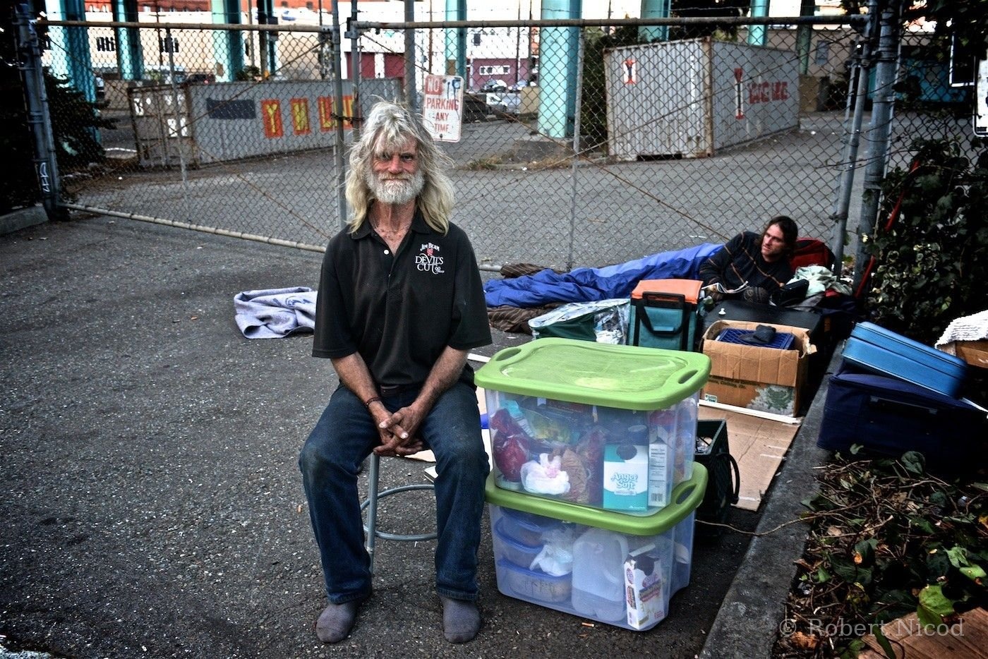 Villes de l'Ouest — Home de sans-abri, San Francisco 2014