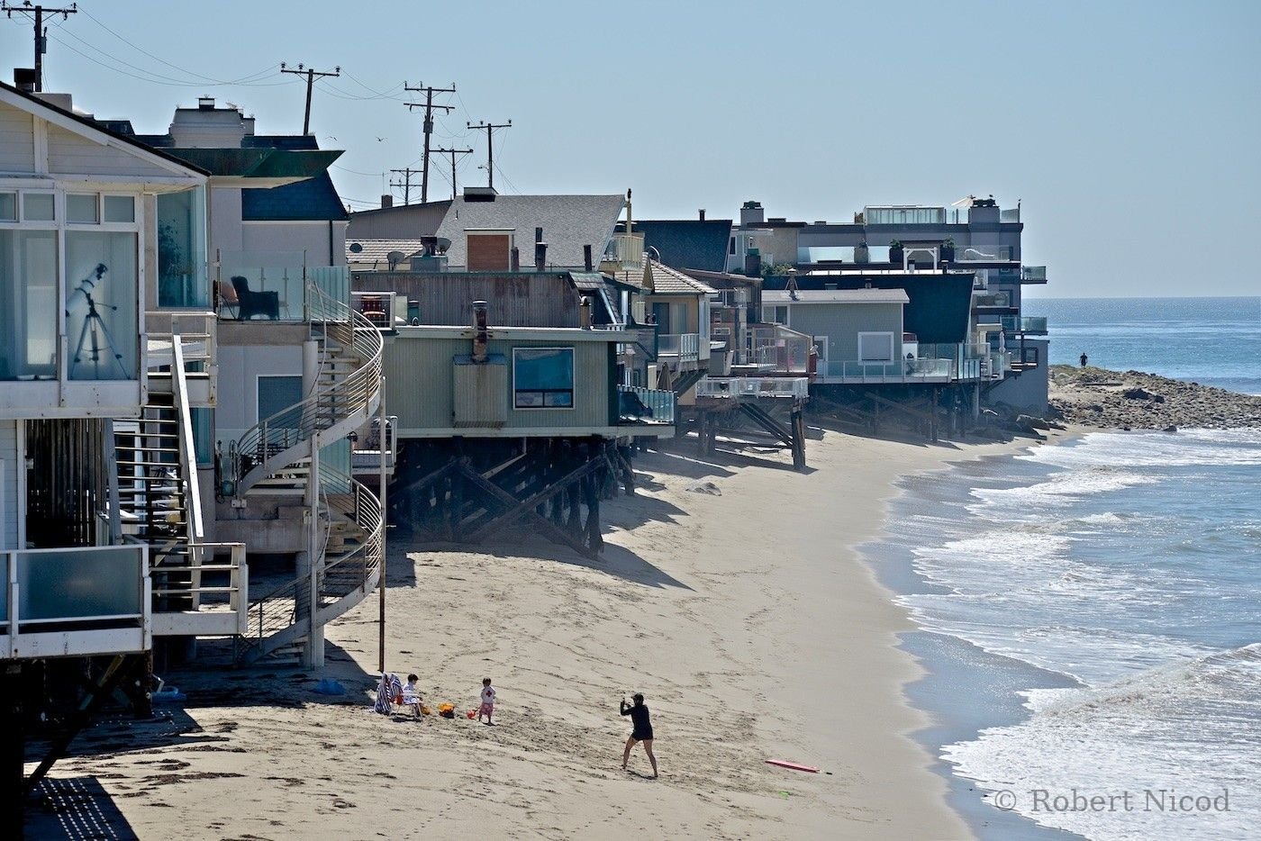 Villes de l'Ouest — Plage de luxe, Malibu, Californie 2014