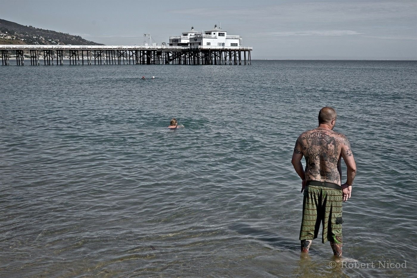 Villes de l'Ouest — Tatoué de Malibu, Californie 2014