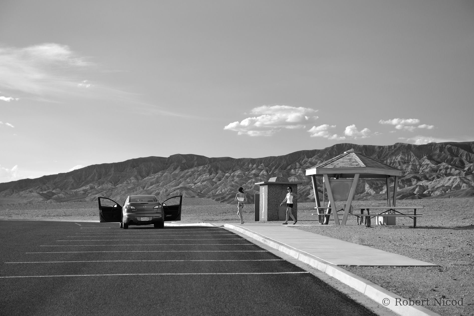 Des touristes à l'Ouest — Sous 50° tout commence, Death Valley, Californie