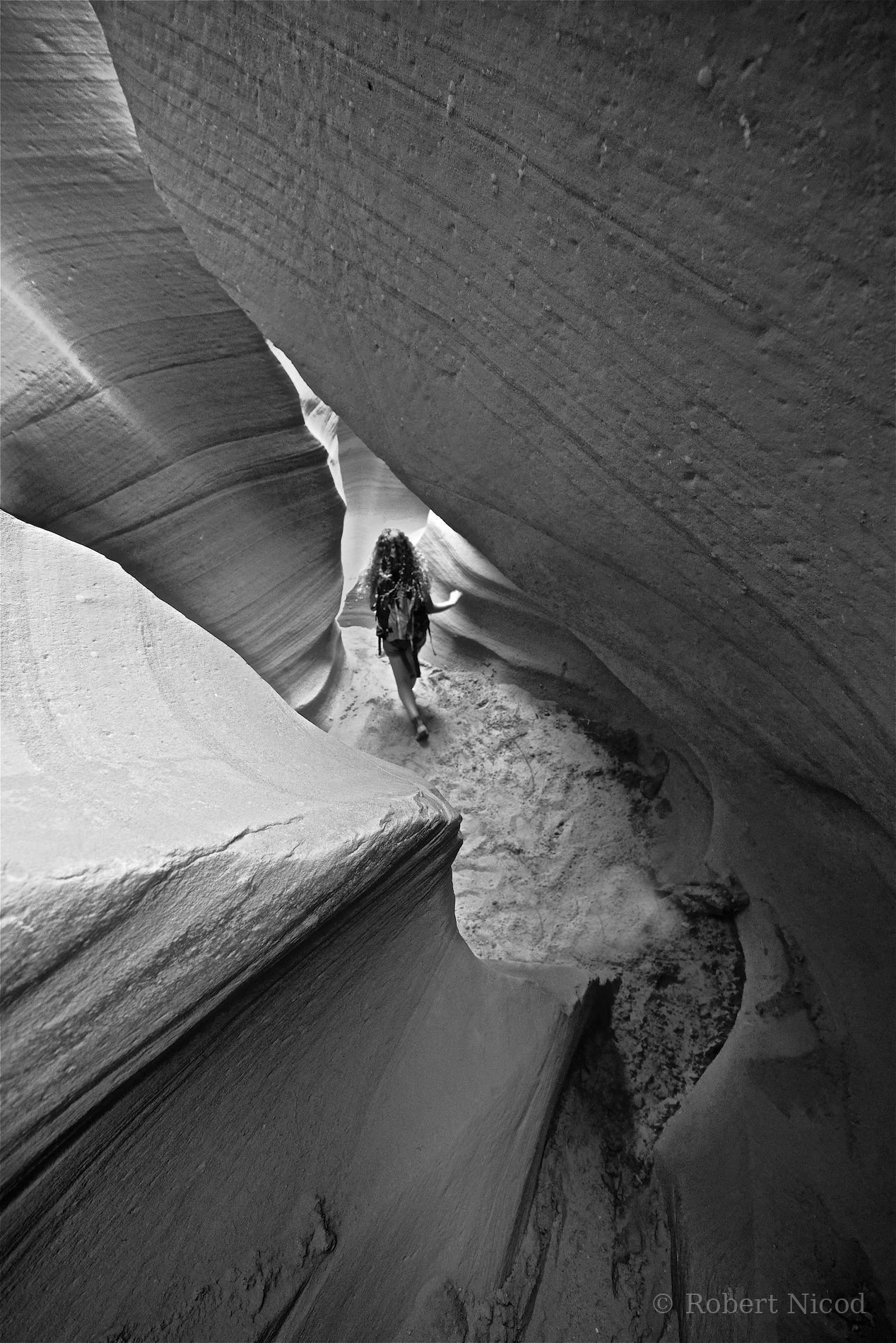 Des touristes à l'Ouest — Antelope Canyon, Arizona