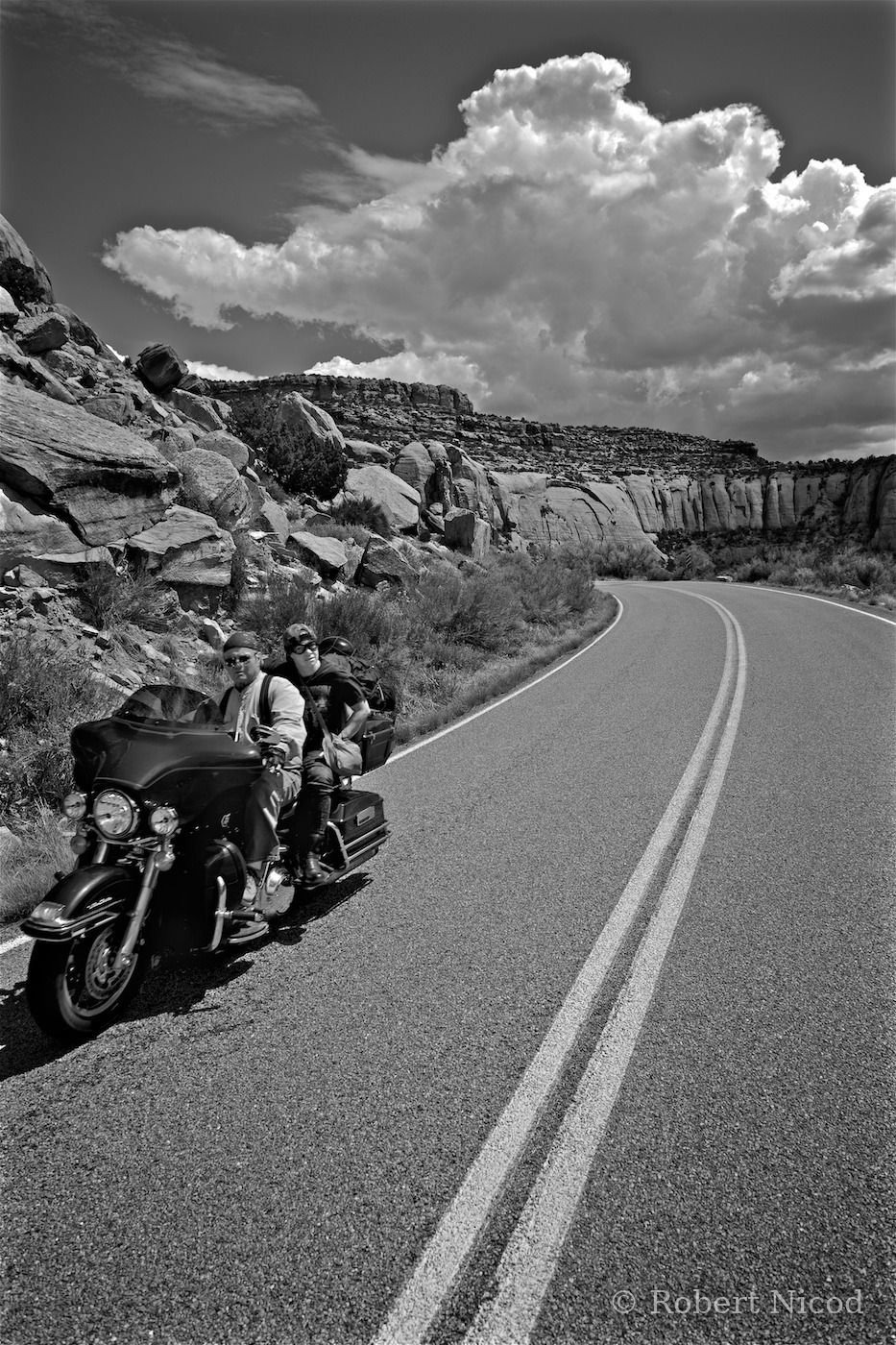 Des touristes à l'Ouest — Surpris en plein virage, Canyonlands, Utah